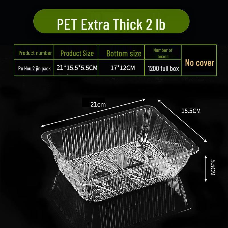 Disposable Transparent Fruit Container