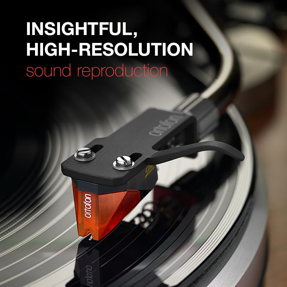 Ortofon 2M Bronze Premounted MM Headshell Solid Fineline For Listening Only Cartridge, Stereo, SH-4Black Installed, Stylus,