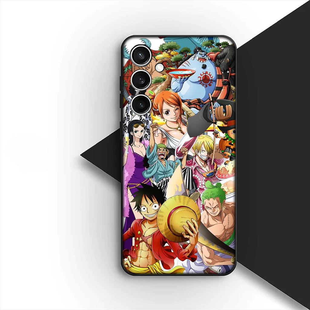 Cover for Samsung Galaxy S24 S25 S23 FE Ultra Plus S7 Edge S25+ S23+ A56 5G Casing Phone Case Boa Hancock One Luffy Pieces