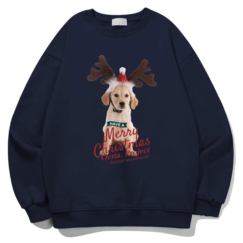 Толстовка Yda Happy Rudolph Doggy 2_Ot3D039Nv Navy/L