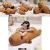 Adorable Capybara Plush Doll Soft Toy Cozy Pillow For Relaxing Comfort At Home