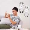 Transparent Acrylic Wall Mounted Controller Headphone Display Stand Video Game Controller Stand Game Controller Bracket