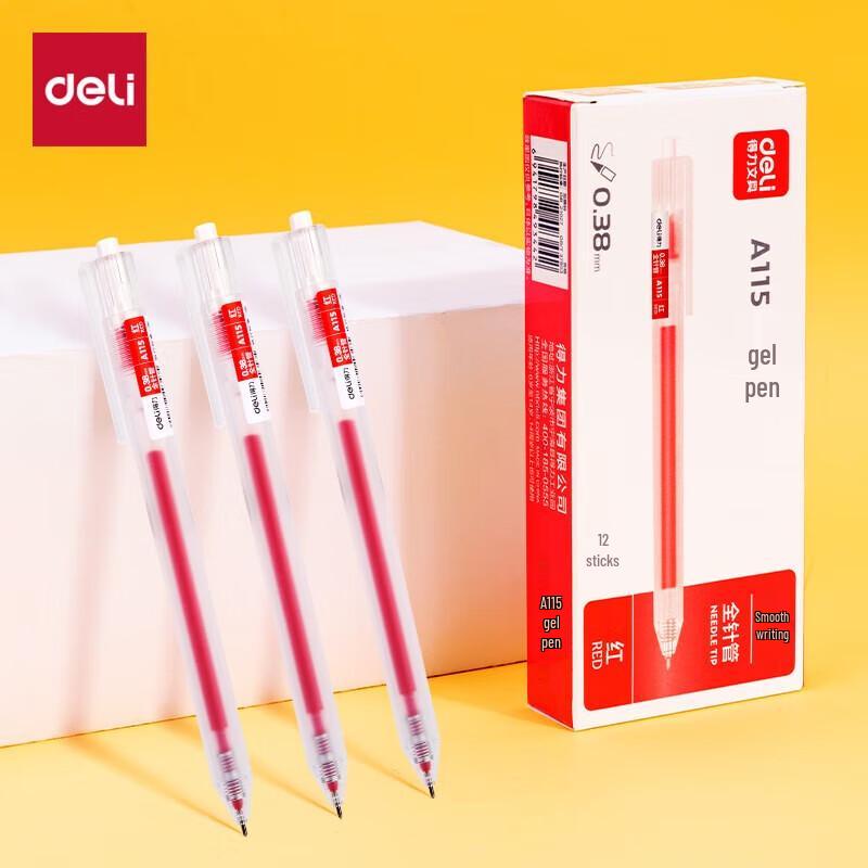 Deli Retractable Gel Pen