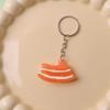 Uv Light Sensitive Color Changing Roast Duck Keychain Charms Animals Fish Pig Chicken Key Chain Car Key Ring Bag Hanging Pendant