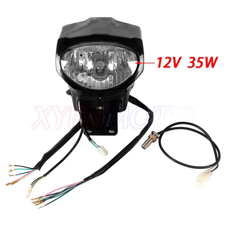 LONCIN LIFAN ZONGSHEN Buggy150cc 250cc 400cc ATV Quad Universal LED Digital Speedometer Odometer Euro Standard With Headlight
