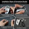 Trendy Diy Mobile Phone Number Plate Pendant Keychain For Men Punk Simple Woven Leather Rope Anti-Lost Car Key Chain Accessories