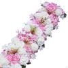 Artificial Rose Floral Panel for Table Centerpiece And Wedding Reception Silk Flower Decor