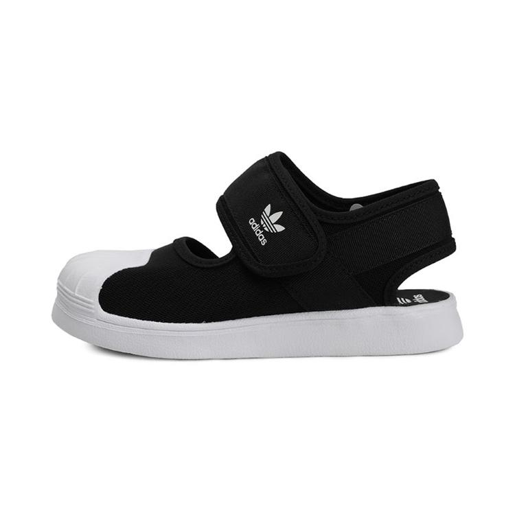 

Adidas Originals SUPERSTAR 360 Comfortable Abrasion Resistant Children s Sandals Black White Kids FV7586 33