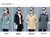 Women's Double-Sided Trench Coat - Spring/Autumn 2025 Fashion, Mid-Length for Middle-Aged Moms