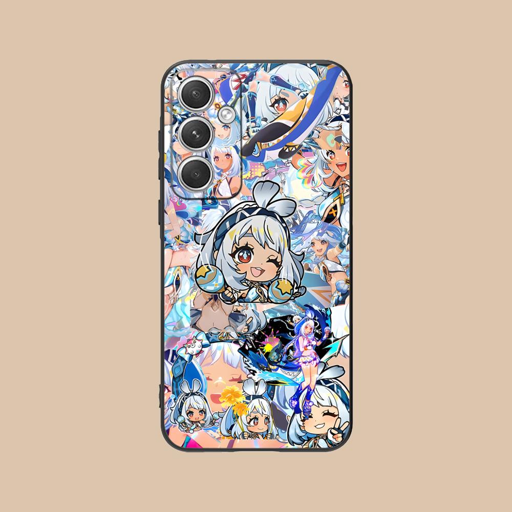 

Game GI Mualani Matte TPU Mobile Phone Case for Samsung Galaxy S26 S25 S24 S23 S22 S21 S20 Note20 Plus FE Ultra Colorful Cover Galaxy Note20