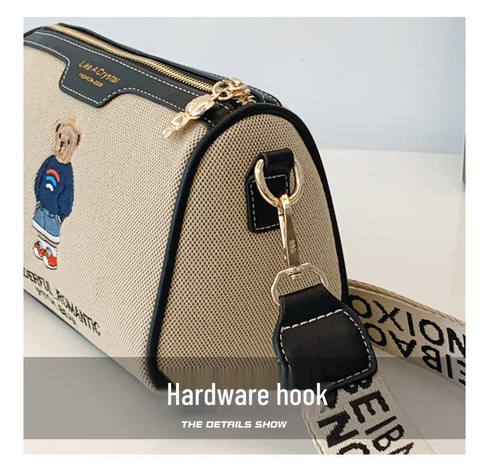 2025 Urban Crossbody Bag - Trendy European & American Cartoon Fashion for Women