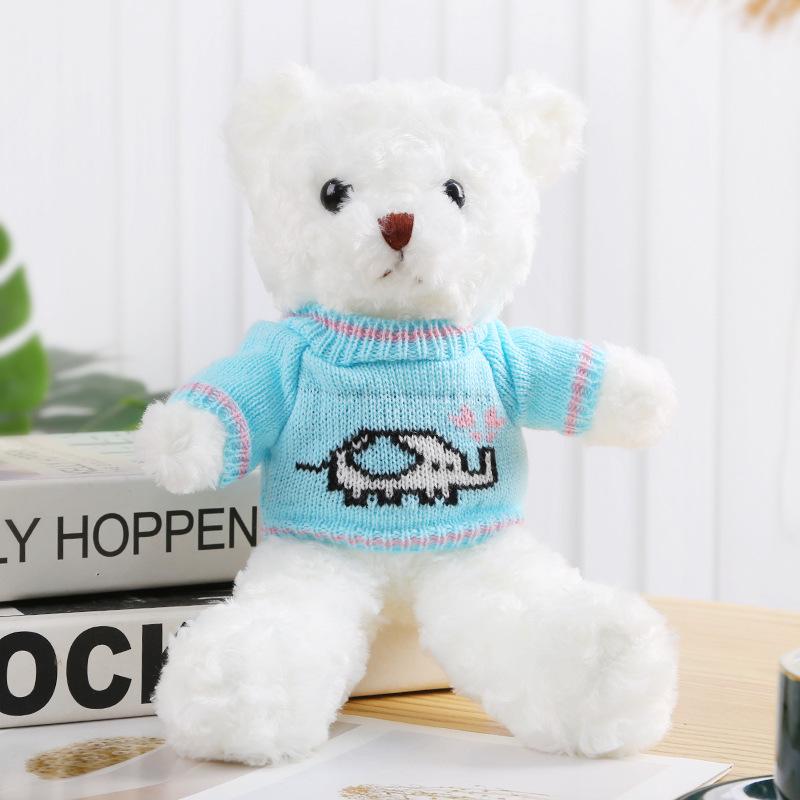 Teddy Bear Plush Hoodie Doll - Cute Activity Gift with Logo Print