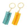 Keychain Pendant Forbidden City Rooftop Animal Keychain National Style Cultural Keyring Chinese Retro Auspicious Roof Animal Design Key Holder