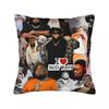 Printed Rod Wave Hip Hop Rapper Pillowcase Polyester Cushion Cover Decorative Singer Music Pillow Case Cover Home Zipper