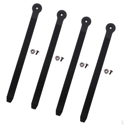 4 kusy Náhradní ledové in-line brusle boty popruh přezka se šroubovou maticí pro bruslení