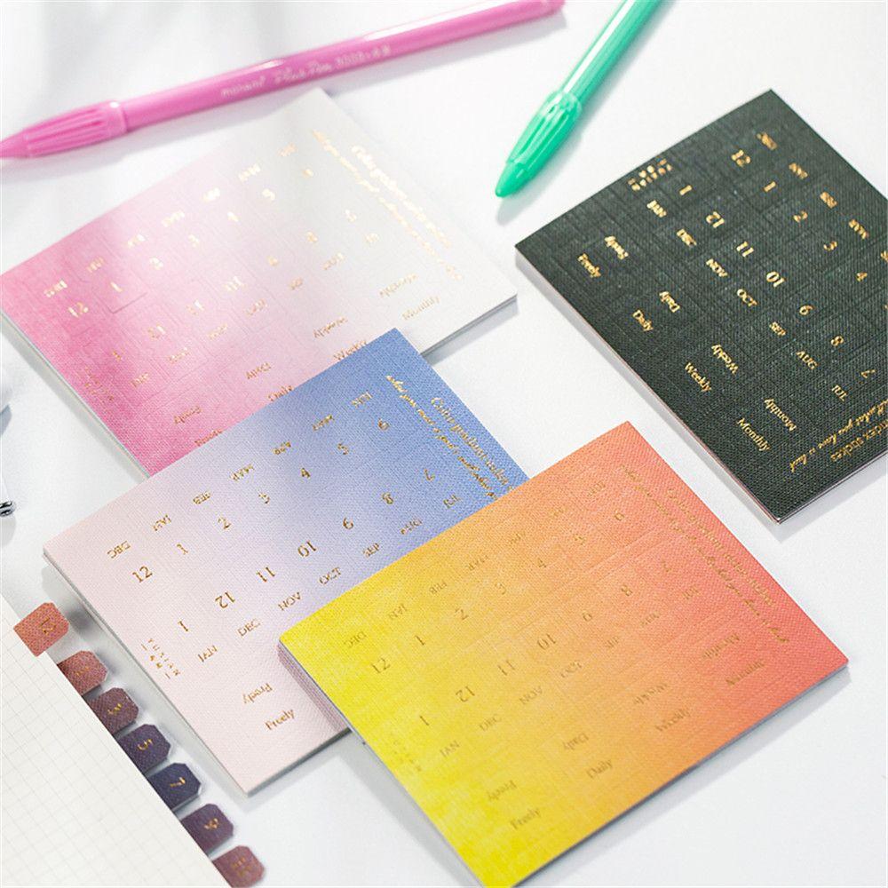 

Sticker Gradient Colors Writable Sticker Index Stickers Binder Index Dividers DIY Scrapbooking summer