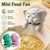 Ventilator Mini cu Clema pentru Cana 3 Viteze Maimuță Drăguță Portabil cu Clema Ventilator de Răcire Alimente pentru Supă Cafea Ceai Produse de Patiserie Picnic în Aer Liber