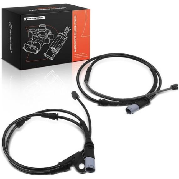 Front and Rear Disc Brake Pad Wear Sensors Compatible with X5 2011-2018, X6