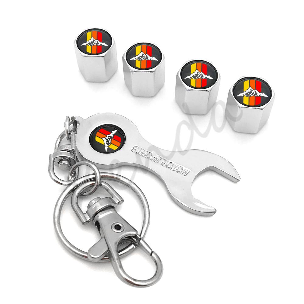 3 Tri Colors Car Wheel Tire Air Valve Stem Caps Badge Logo For Toyota TRD Tacoma Tundra 4Runner Highlander RAV4 Tyre Accessories