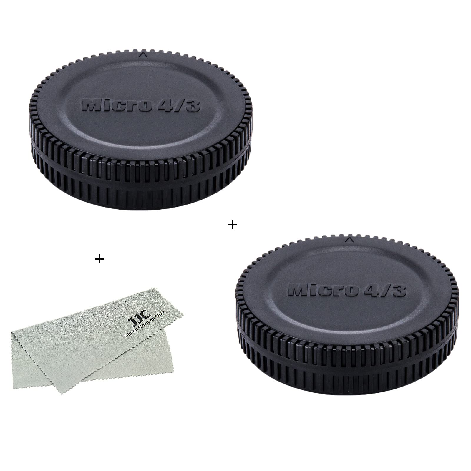 

2 Pairs JJC Olympus Panasonic Mount Rear Lens Cap Body Cap for Olympus IV III III Panasonic Lumix M4/3 + OM-3, OM-1 II, OM-1, OM-5, E-M10 II, E-M5