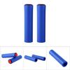 2pcs Blue Comfortable Bike Handle Cov  Grip Fits For 18mm Diamet  Hanldebar(blue)