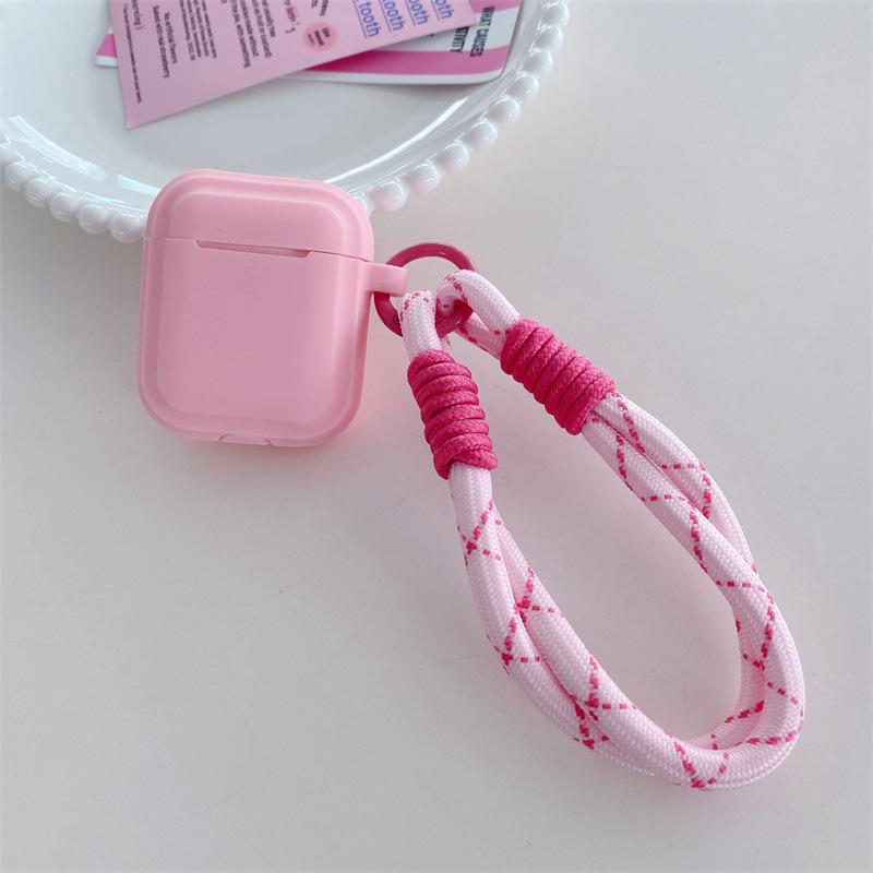 Simple solid color one-piece suitable for AirPods 1 generation protective case, second generation 1 generation pro1 apple bluetooth headset soft case