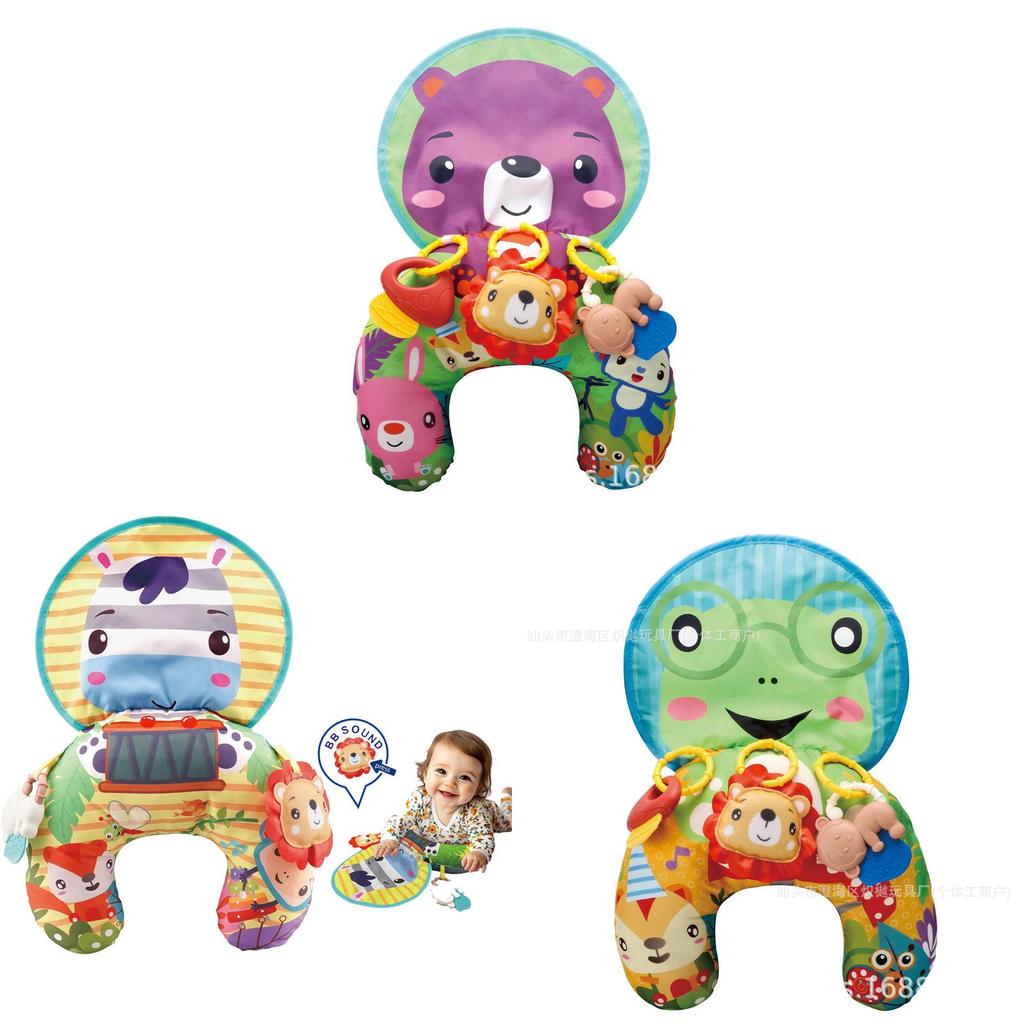 Infant Ushaped Tummy Trainer Pillow With Early Education Features For Babies
