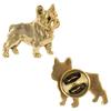 French Bulldog, Frenchie I - Dog Brooch In Decorative Box, Elegant Gold-plated Pin, Brand Jacket Pin