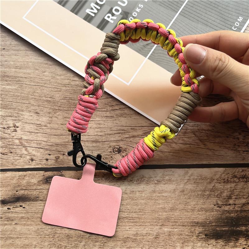 Bag Body Kit Contrasting Colors Mobile Strap Handmade Key Lanyard Pendant Cell Phone Strap Premium Bracelet Telephone