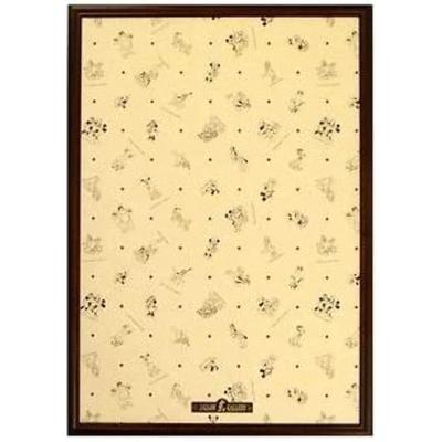 Tenyo [Made In Japan] Wooden Puzzle Frame, Disney Exclusive Panel, for 1000 Pieces, Brown (51x73.5cm), Easy Assembly Stopper Function, Mickey Emblem