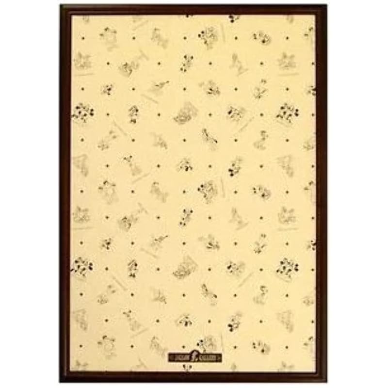 

Tenyo [Made in Japan] Wooden Puzzle Frame, Disney Exclusive Panel, for 1000 Pieces, Brown (51x73.5cm), Easy Assembly Stopper Function, Mickey Emblem