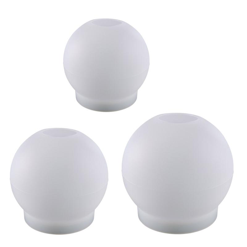

Pack of 3pcs Round Ball Shape Pendant Silicone Mould Flowerpot Pen Holder DIY Handmade Crafts Making 1