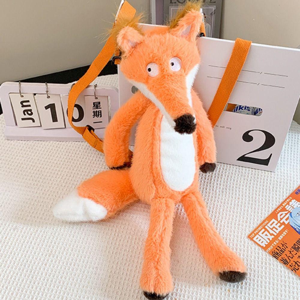 Collection Shoulders Dual Use Knapsack PP Cotton Animal Doll Plush Schoolbag  Birthday Gift