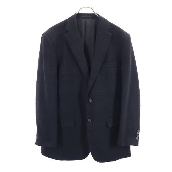 

BURBERRY Sanyo Shokai Made in Japan Wool Check Pattern tailored jacket Men s Used