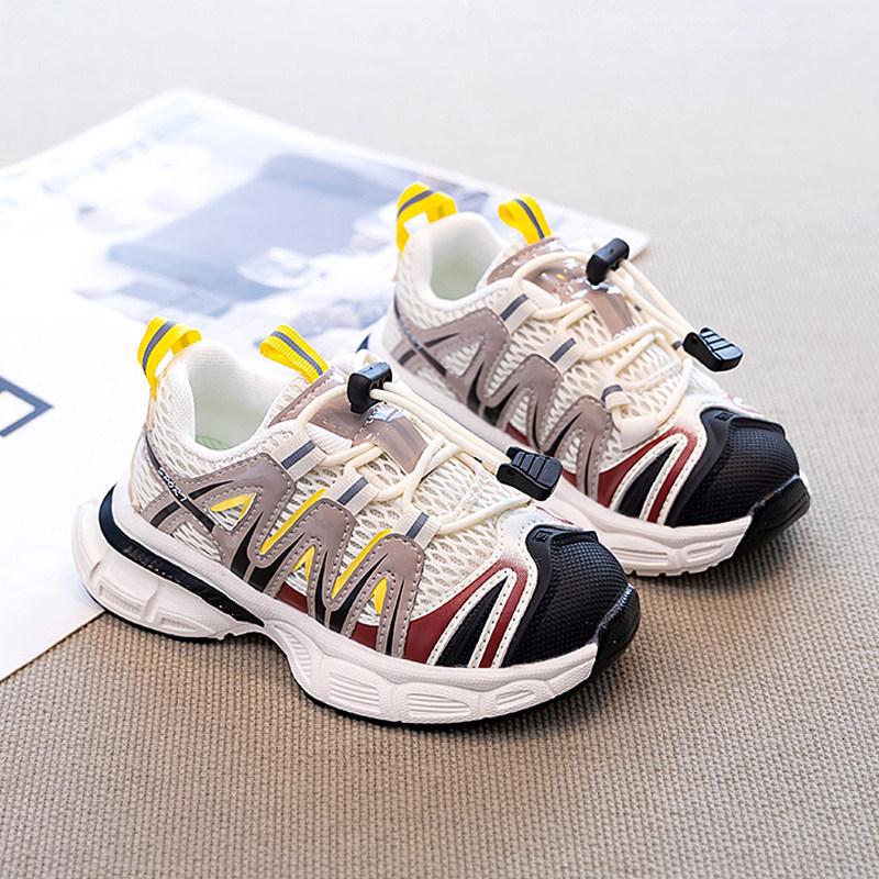 Girls Lightweight Running Shoes Spring Autumn Kids Soft‑Sole Sneakers Fashion Dad Shoes for Big Girls