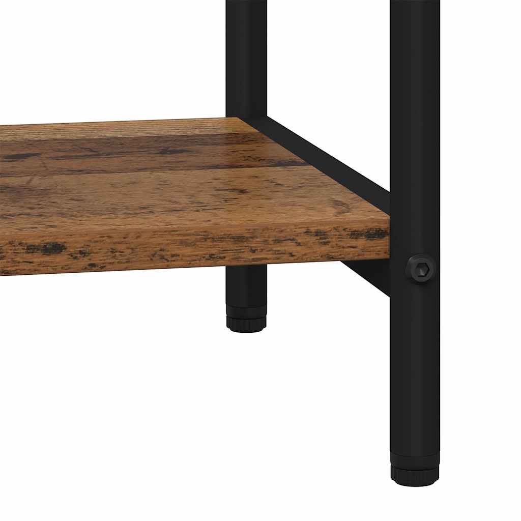 Vintage Wood Bookshelf 40 x 30 x 109 cm Engineered Wood
