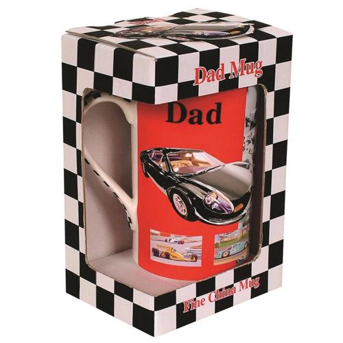 Coyote Black Car On Red Mug