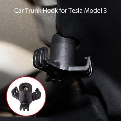 Gancio per bagagliaio per auto per Tesla Model 3 Heavy Duty Forte carico Nero Auto Garbage Grocery Bag Hanger Accessori per la modifica degli interni dell'auto