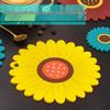 Yuechang Eco-Friendly Sunflower Non-Slip Heat-Resistant Table Mat & Coaster