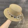 Western Sichuan Travel Hat Yunnan Xinjiang Grassland Xizang Travel Straw Hat Female Celebrity Sanya Seaside Beach Hat