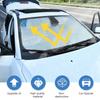 Car Front Windshield Sunshade Window Shade Foldable Sun Visor Cover Fit For Jeep Compass 2017 Up Car Interior Accessories,1 pc