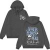 Jesus Loves You Funny Meme Print Hoodie Unisex Winter Oversize Pullover Oversize Long Sleeves Loose Streetwear Sweatshirts
