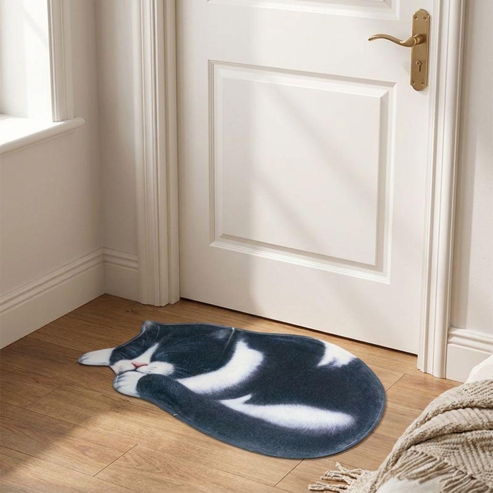 Wear Resistant Design Simulation Cat Floor Mat Living Room Tea Table Bedside