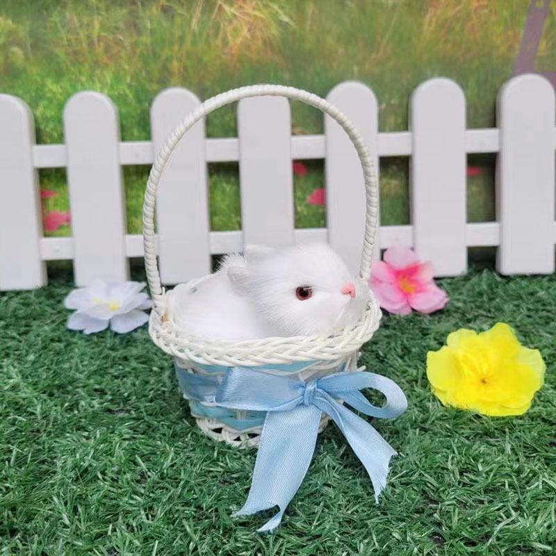 Plüsch Bellende Katze, Hase & Welpen Spielzeug - Pädagogische Tierpuppe für Kinder