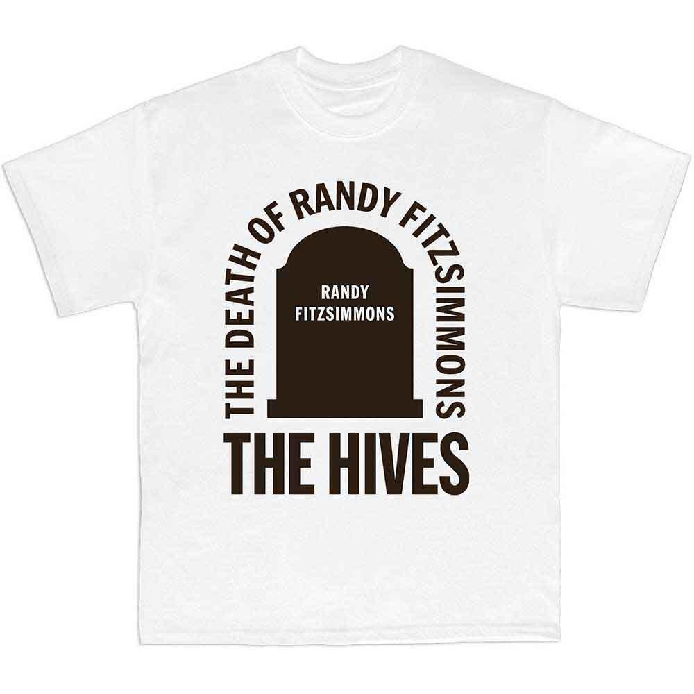 The Hives Randy Gravestone T-Shirt White New Unisex T-Shirt S