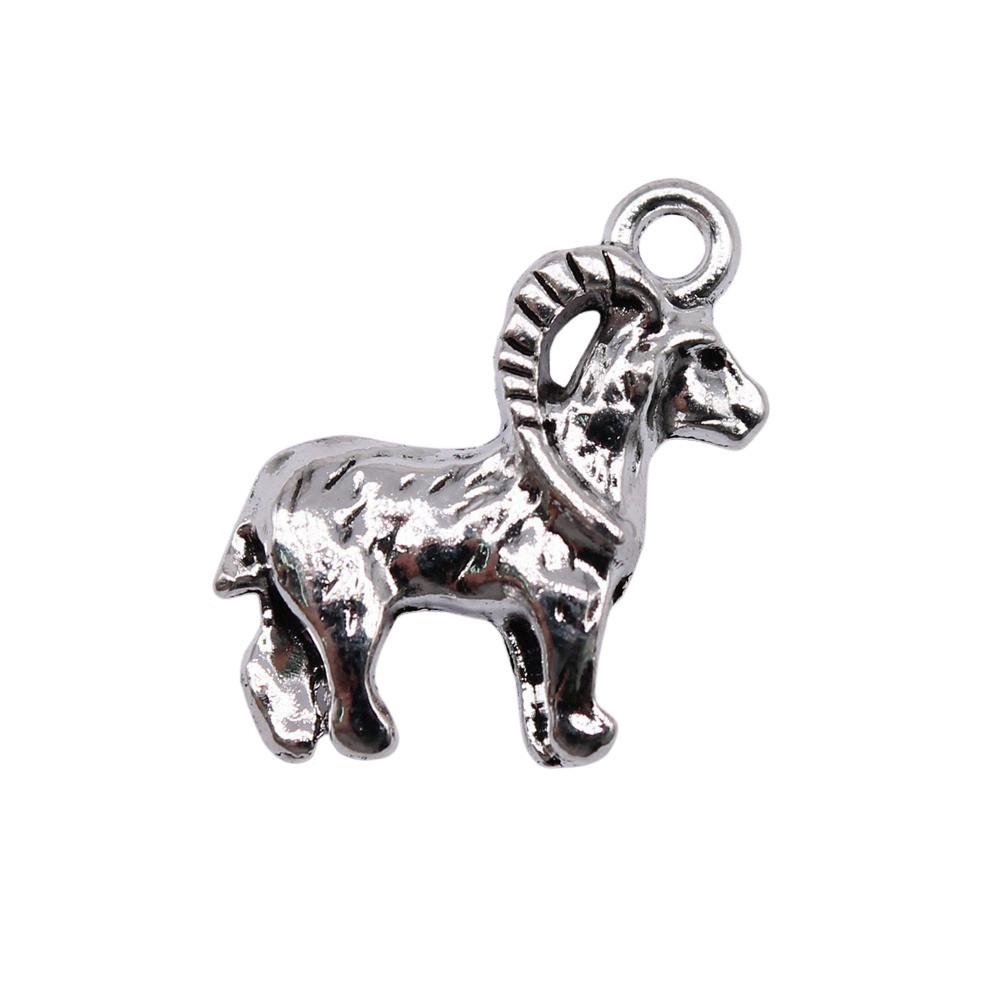 Pig Sheep Cow Mr Rabbit Charms Alloy Pendants For DIY Bracelet Necklace Accessories