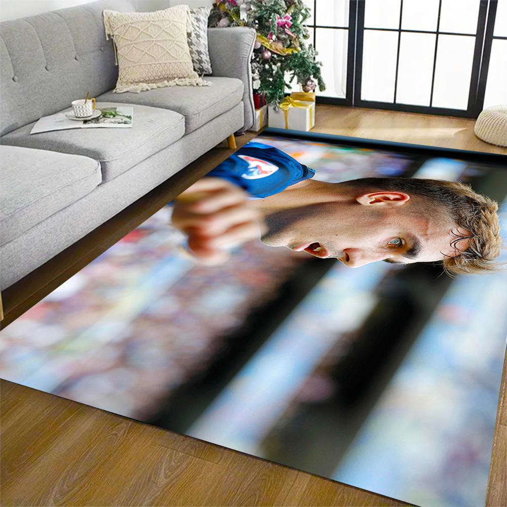 Atletico Madrid Player Floor Mat Design for Game Room Hallway Study room Bedrooms Anti-slip Rug Decorate Offices
