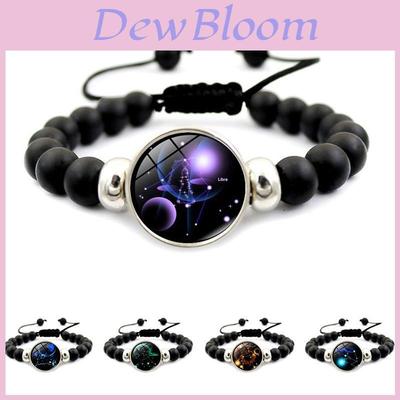 Sternzeichen Konstellation Glasperlen Armband für Paare Elegantes Modeschmuck