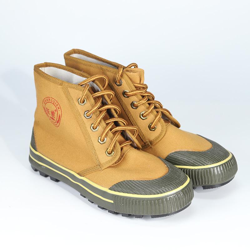 Tactical  Canvas Boots Men Women Outdoor Jogging Sneakers Hiking Climbing Trekking Trainers Farmland Shoes