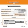 Imperial Magnetic Air Wrench 1/4" with 3/8" Hex Socket Head
